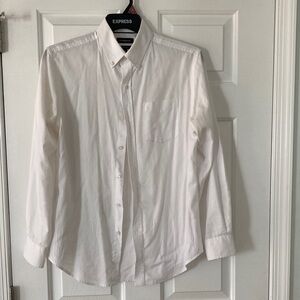 Express Men's Classic White Dress Shirt